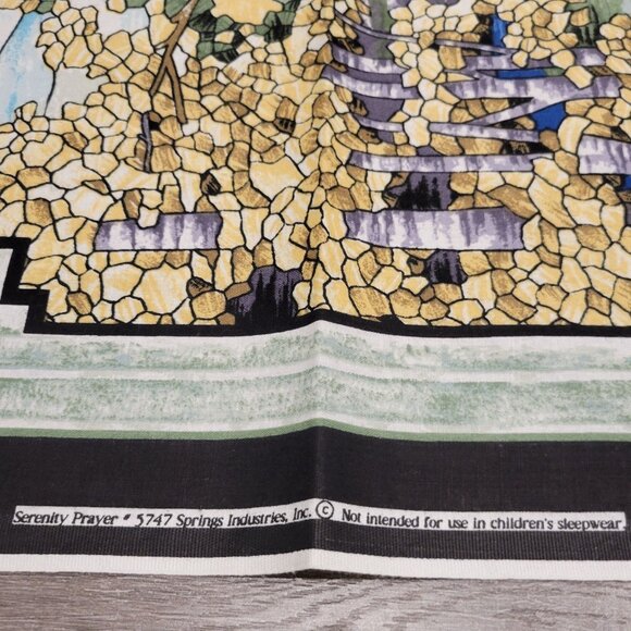 Serenity Prayer Quilt Panel Wall Hanging 5747 Springs Industries - Picture 4 of 4